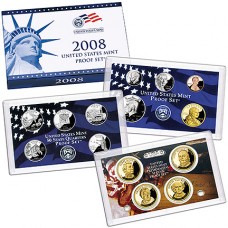 United States Mint Proof coinset 2008 S